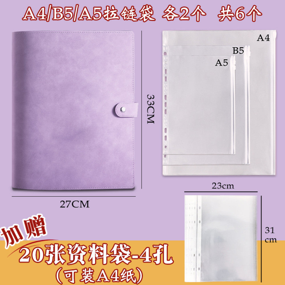 Family ID storage bag certificate invoice file instruction manual loose leaf storage book baby birth certificate vaccine book household registration book folder document bag room book passport card pa image 22