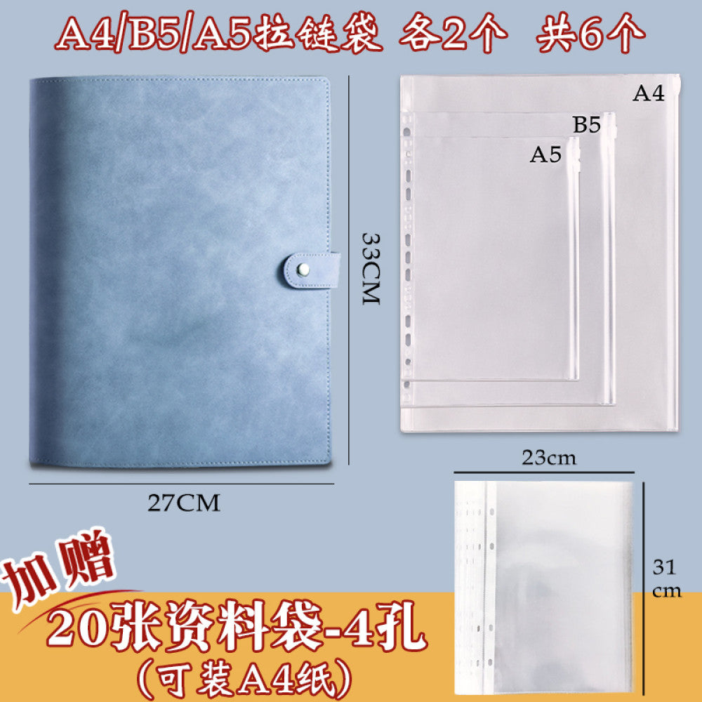 Family ID storage bag certificate invoice file instruction manual loose leaf storage book baby birth certificate vaccine book household registration book folder document bag room book passport card package protective cover