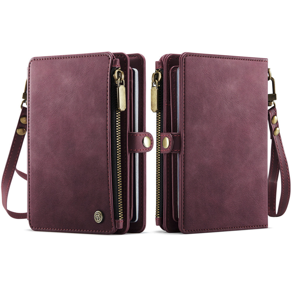 Portable passport holder protective cover boarding pass storage bag card bag wallet integrated large capacity anti theft brush for men and women image 12