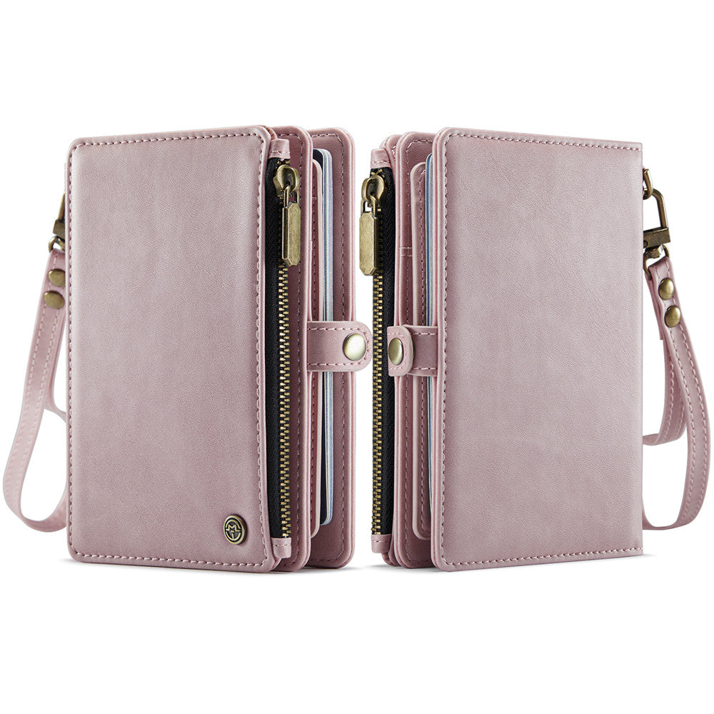 Portable passport holder protective cover boarding pass storage bag card bag wallet integrated large capacity anti theft brush for men and women