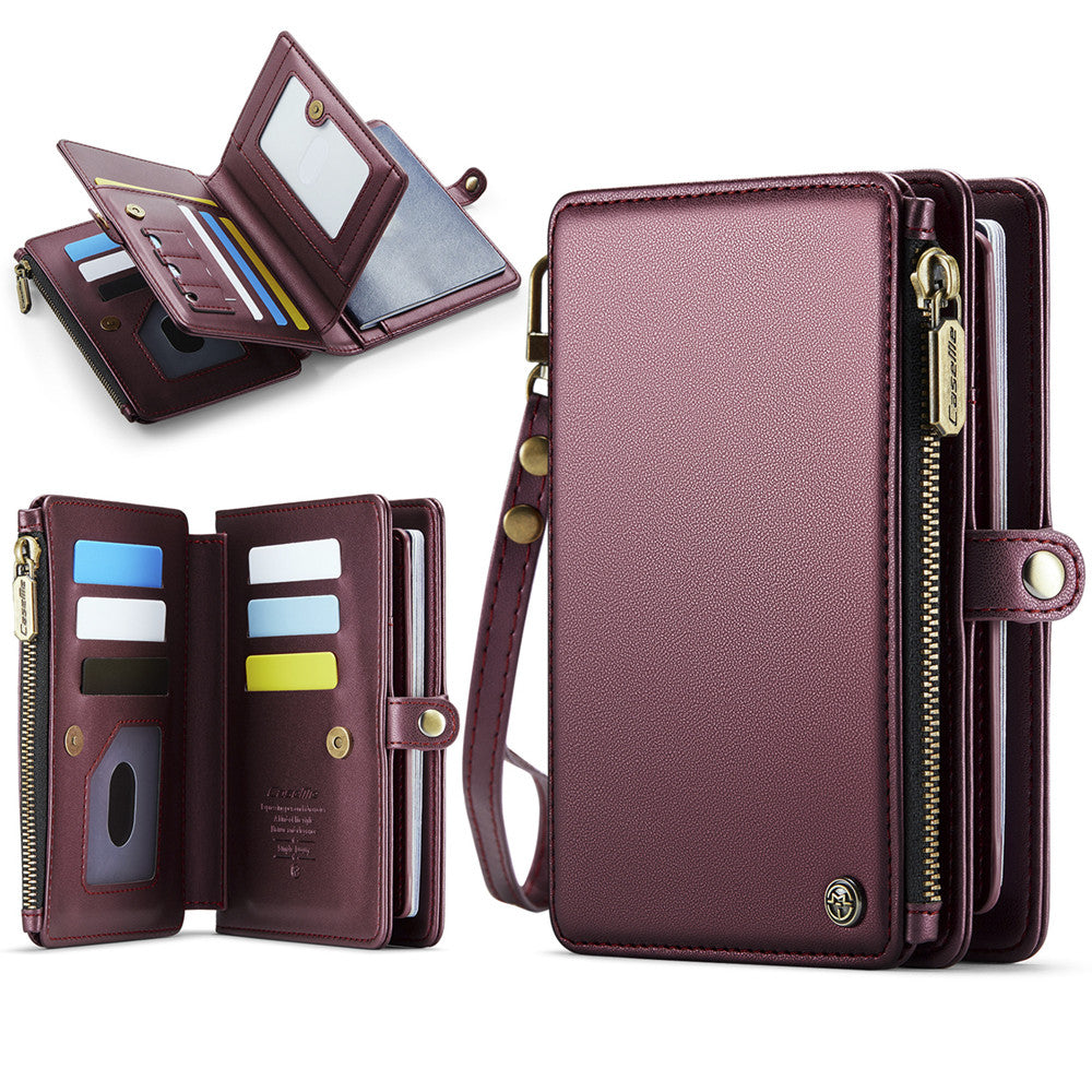 Portable passport holder protective cover boarding pass storage bag card bag wallet integrated large capacity anti theft brush for men and women image 26