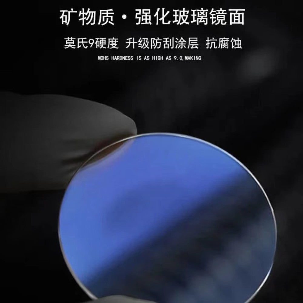 New Swiss men s fully automatic mechanical watch for male students Korean version fashion trend waterproof luminous calendar watch image 4