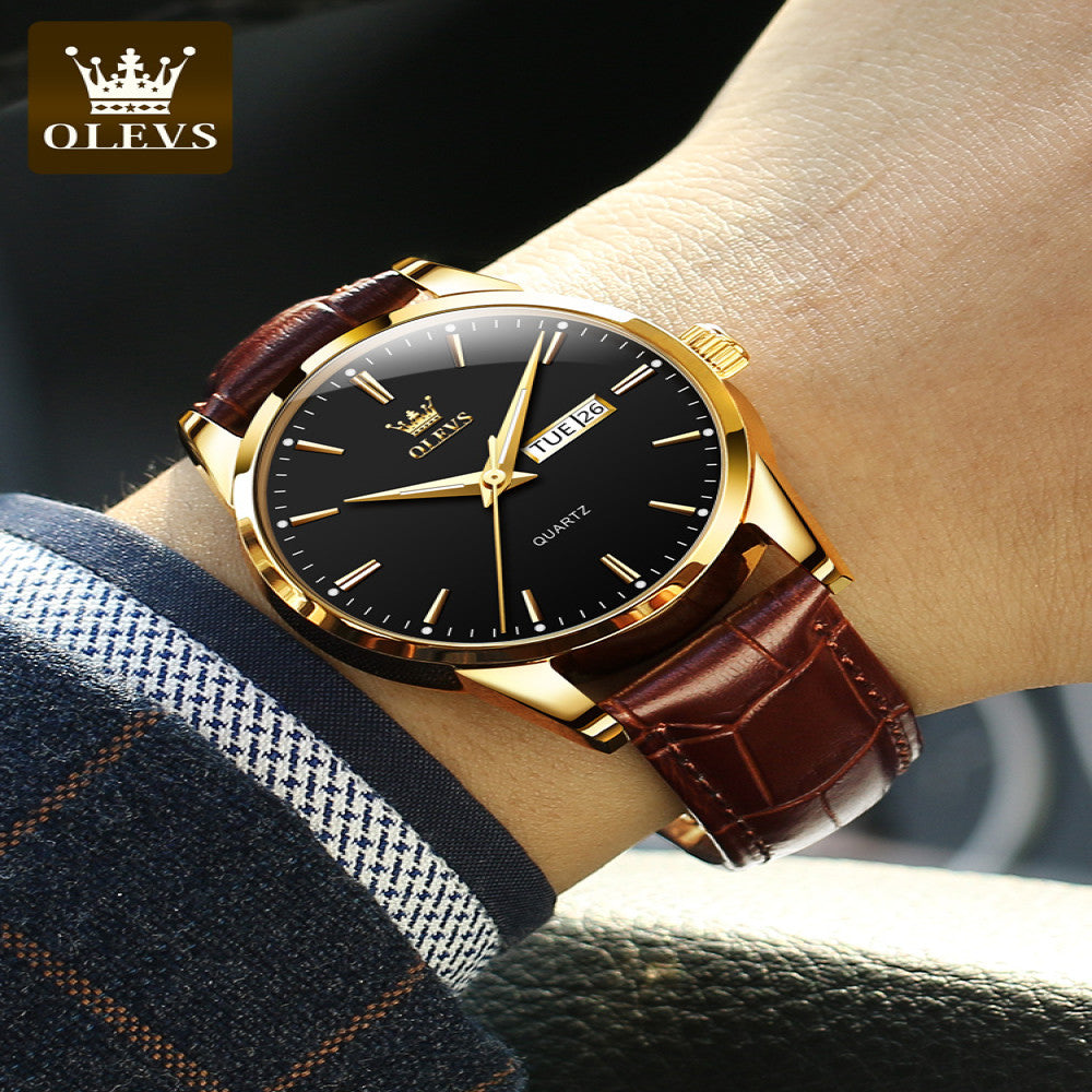 Switzerland 2025 New Brand Name Watch Men s Mechanical Watch Fully Automatic Belt Student Trend Quartz Ultra Thin image 0