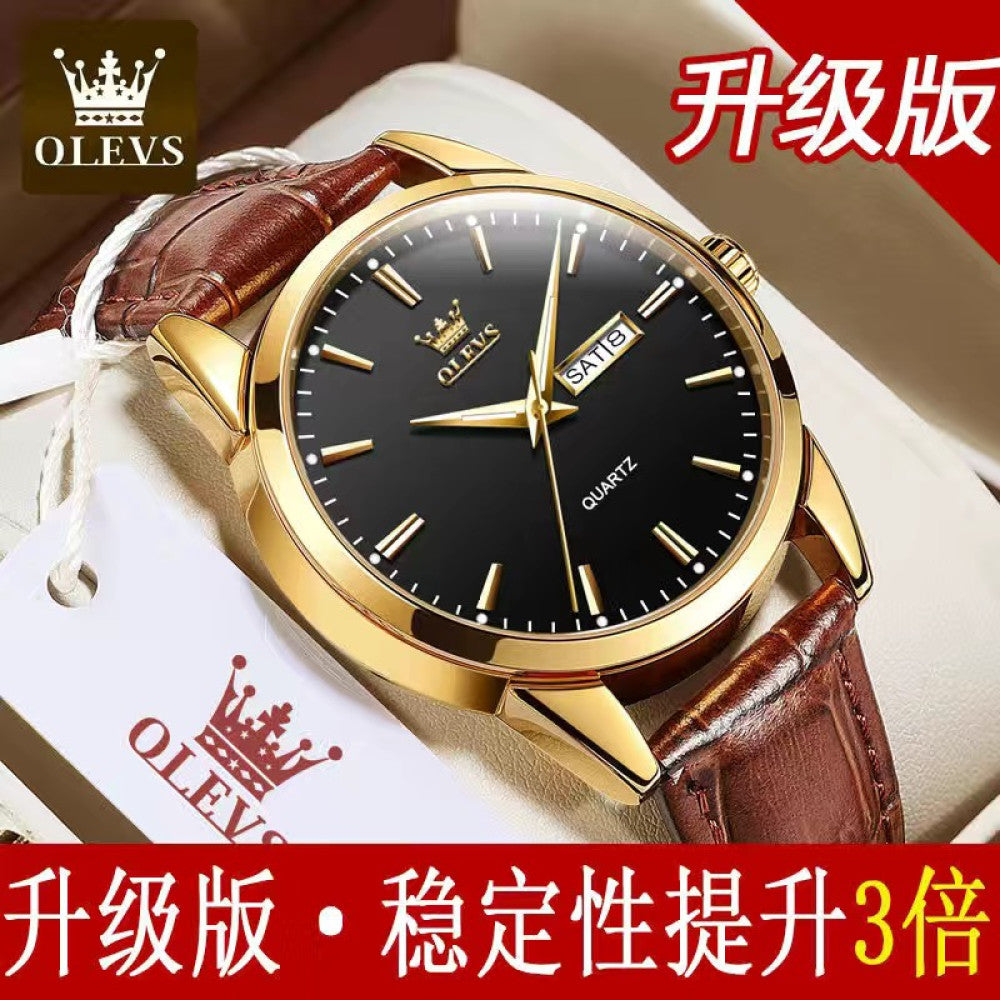 Switzerland 2025 New Brand Name Watch Men s Mechanical Watch Fully Automatic Belt Student Trend Quartz Ultra Thin image 5