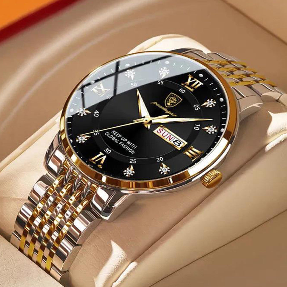 Qixi Valentine s Day Birthday Gift for Male Boyfriends Male Husband Boyfriends Practical Male Quartz Watch image 1