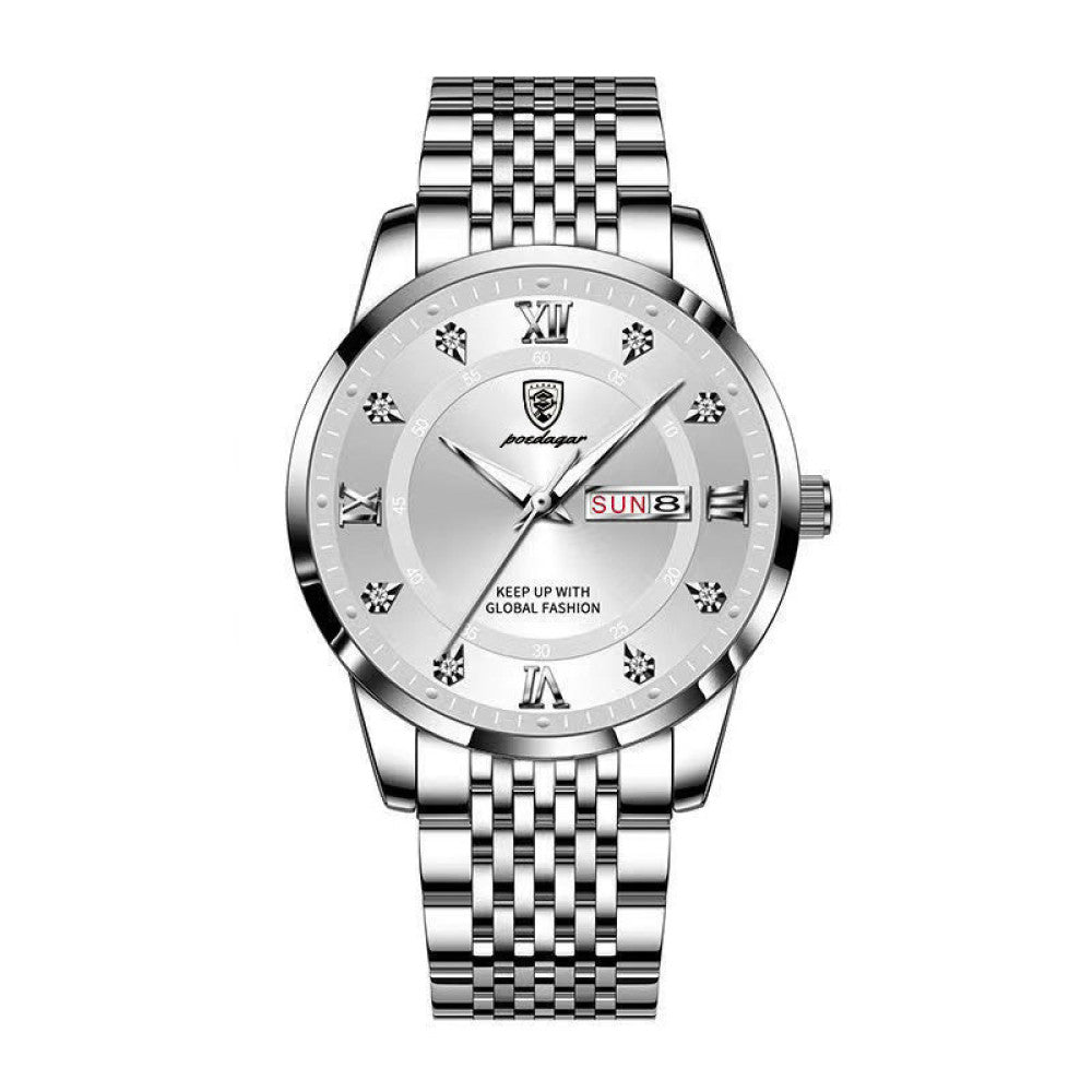 Qixi Valentine s Day Birthday Gift for Male Boyfriends Male Husband Boyfriends Practical Male Quartz Watch image 6
