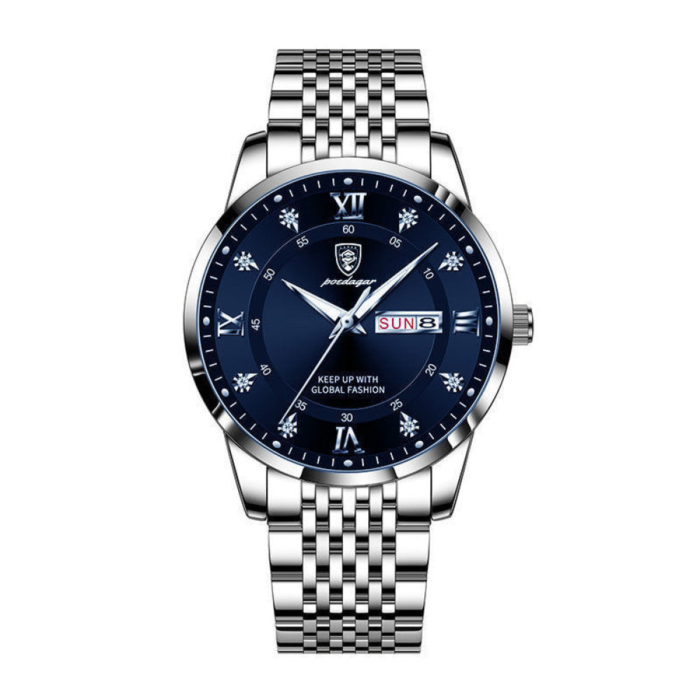 Qixi Valentine s Day Birthday Gift for Male Boyfriends Male Husband Boyfriends Practical Male Quartz Watch image 10