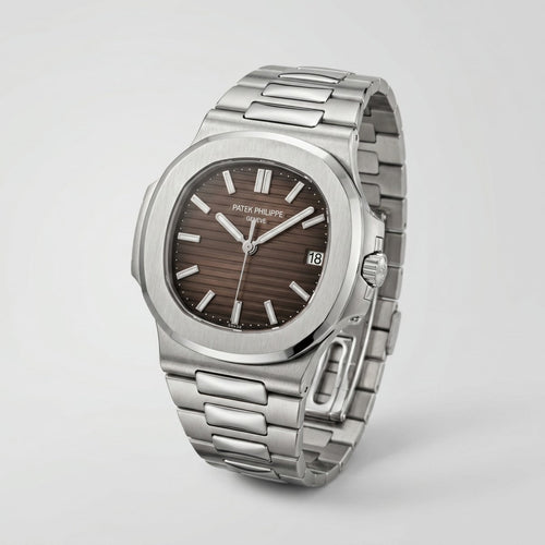 Patek Philippe Nautilus Olive Green Dial (Stainless Steel)