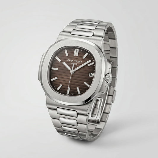 Patek Philippe Nautilus Olive Green Dial (Stainless Steel)