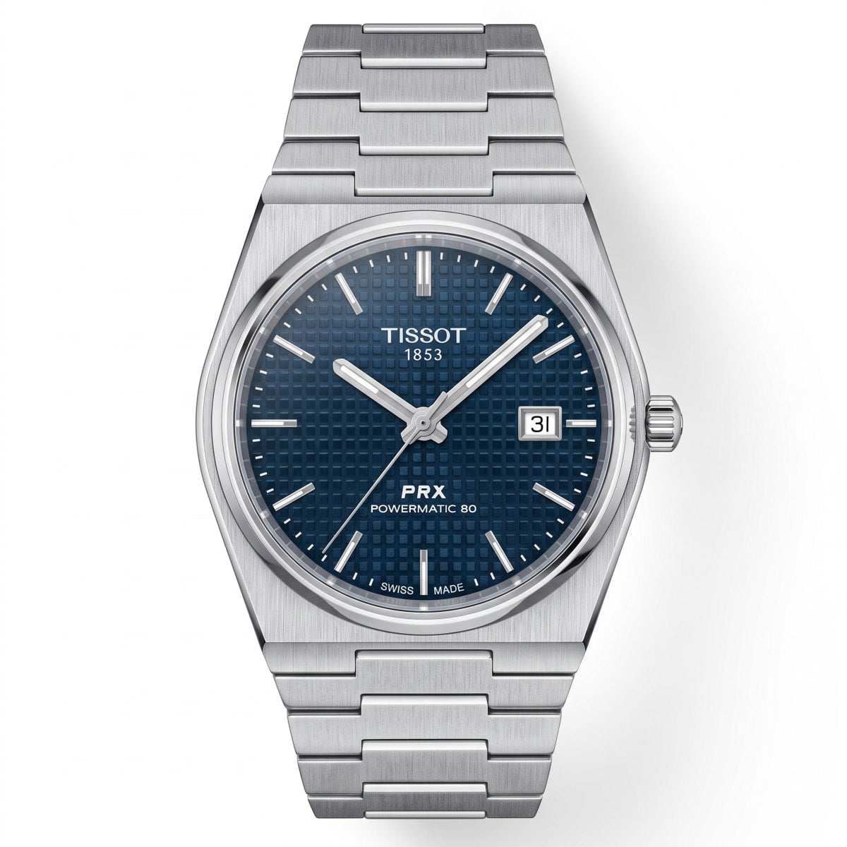 Tissot PRX Powermatic 80 (Blue Waffle Dial)